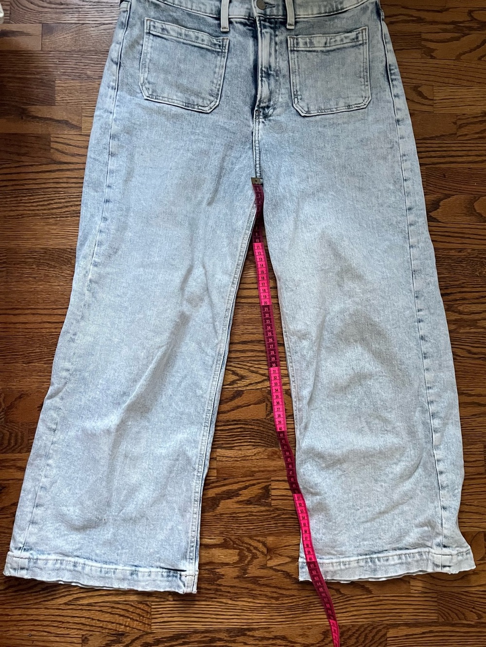 GAP Acid Wash High Rise Stride Ankle Jeans - Picture 9 of 9
